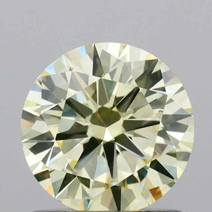 Loose Diamond - ROUND 0.85ct Fancy Light Yellow VS1: Loose Diamond - ROUND 0.85ct Fancy Light Yellow VS1 Source: This is a real non-mined Diamond that has been grown in a lab Shape: ROUND Carats: 0.85 Color: Fancy Light Yellow Certification: IGI Video:
