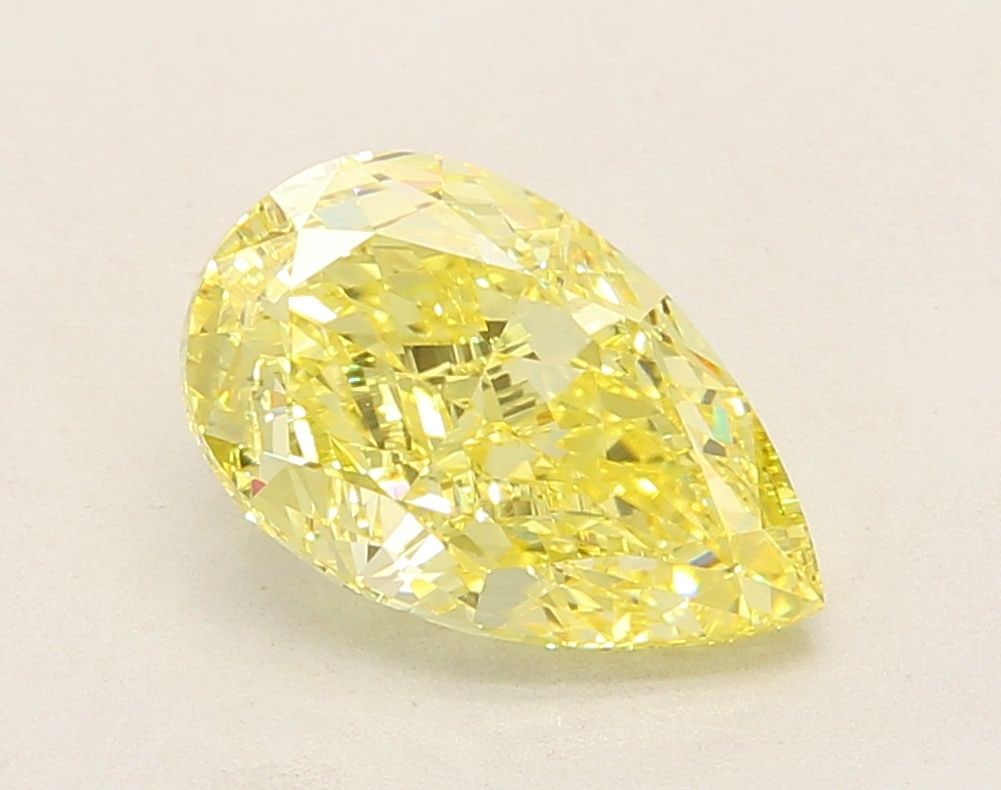 Loose Diamond - PEAR 3.12ct Fancy Intense Yellow VVS2: Loose Diamond - PEAR 3.12ct Fancy Intense Yellow VVS2 Source: This is a real non-mined Diamond that has been grown in a lab Shape: PEAR Carats: 3.12 Color: Fancy Intense Yellow Certification: IGI Vide