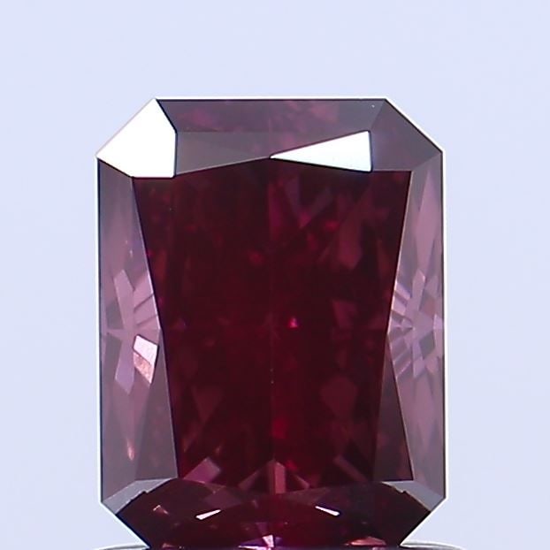 Loose Diamond - RADIANT 1.02ct Fancy Purplish Pink SI1: Loose Diamond - RADIANT 1.02ct Fancy Purplish Pink SI1 Source: This is a real non-mined Diamond that has been grown in a lab Shape: RADIANT Carats: 1.02 Color: Fancy Purplish Pink Certification: NONE