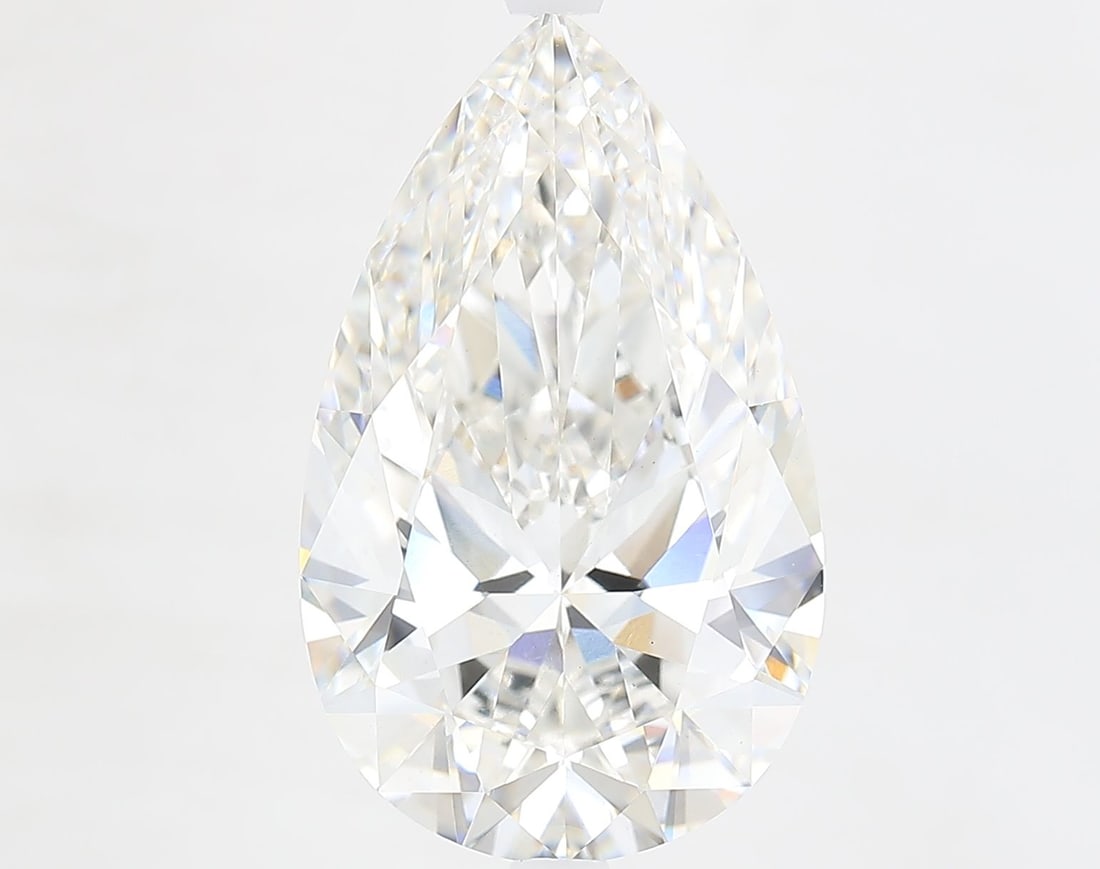 Loose Diamond - PEAR 7.62ct G VS1: Loose Diamond - PEAR 7.62ct G VS1 Source: This is a real non-mined Diamond that has been grown in a lab Shape: PEAR Carats: 7.62 Color: G Clarity: VS1 Certification: IGI Video: