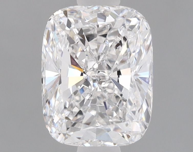 Loose Diamond - CUSHION BRILLIANT 1.0ct D VVS2: Loose Diamond - CUSHION BRILLIANT 1.0ct D VVS2 Source: This is a real non-mined Diamond that has been grown in a lab Shape: CUSHION BRILLIANT Carats: 1.0 Color: D Clarity: VVS2 Certification: IGI Vide