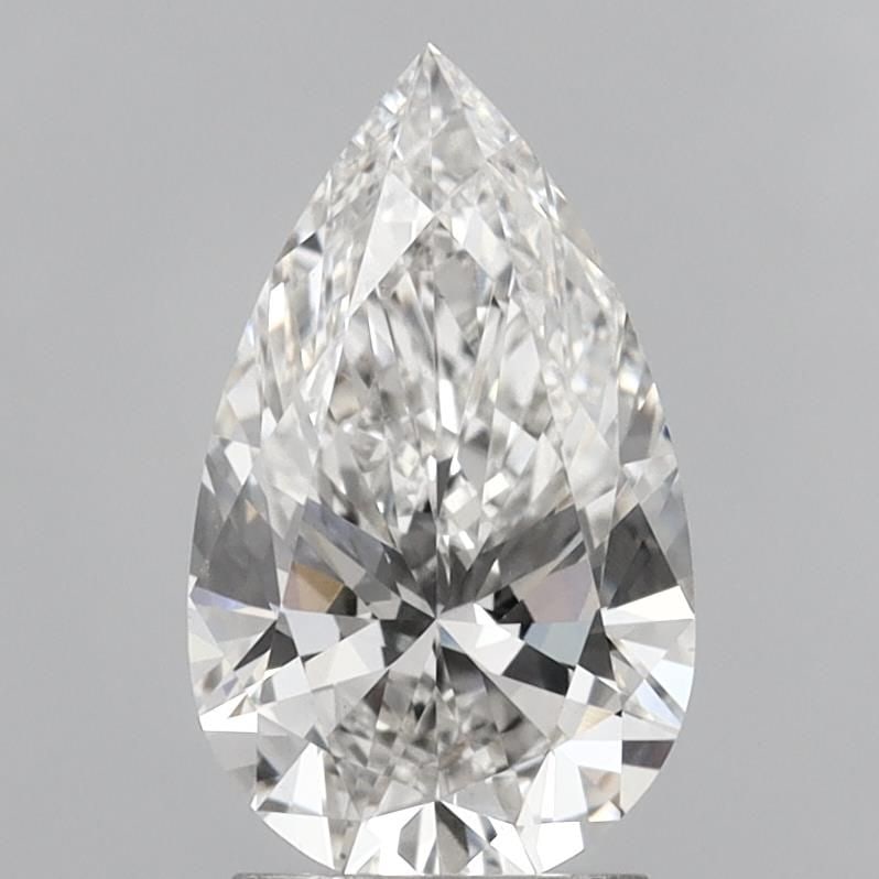 Loose Diamond - PEAR 2.5ct G VS1: Loose Diamond - PEAR 2.5ct G VS1 Source: This is a real non-mined Diamond that has been grown in a lab Shape: PEAR Carats: 2.5 Color: G Clarity: VS1 Certification: IGI Video: