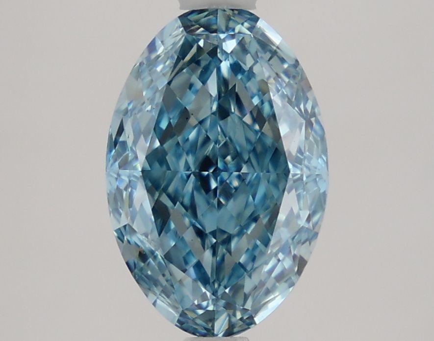 Loose Diamond - OVAL 2.32ct Fancy Vivid Blue VS1: Loose Diamond - OVAL 2.32ct Fancy Vivid Blue VS1 Source: This is a real non-mined Diamond that has been grown in a lab Shape: OVAL Carats: 2.32 Color: Fancy Vivid Blue Certification: IGI Video: