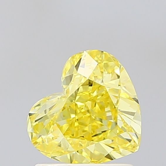 Loose Diamond - HEART 1.37ct Fancy Vivid Yellow VVS1: Loose Diamond - HEART 1.37ct Fancy Vivid Yellow VVS1 Source: This is a real non-mined Diamond that has been grown in a lab Shape: HEART Carats: 1.37 Color: Fancy Vivid Yellow Certification: IGI Video: