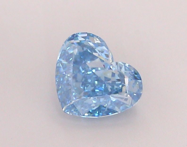 Loose Diamond - HEART 1.21ct Fancy Vivid Blue VS1: Loose Diamond - HEART 1.21ct Fancy Vivid Blue VS1 Source: This is a real non-mined Diamond that has been grown in a lab Shape: HEART Carats: 1.21 Color: Fancy Vivid Blue Certification: IGI Video: