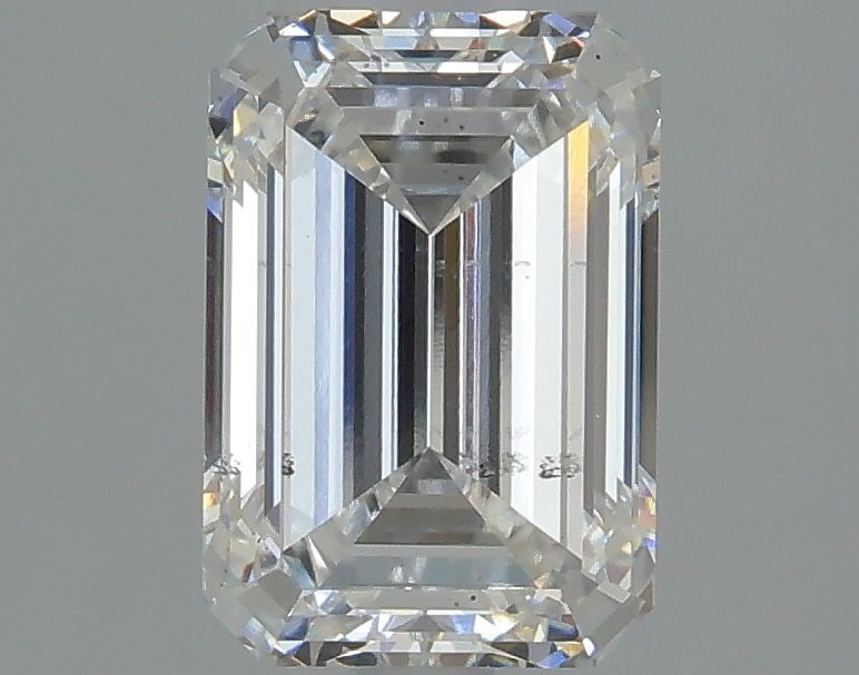 Loose Diamond - EMERALD 2.08ct E SI1: Loose Diamond - EMERALD 2.08ct E SI1 Source: This is a real non-mined Diamond that has been grown in a lab Shape: EMERALD Carats: 2.08 Color: E Clarity: SI1 Certification: IGI Video:
