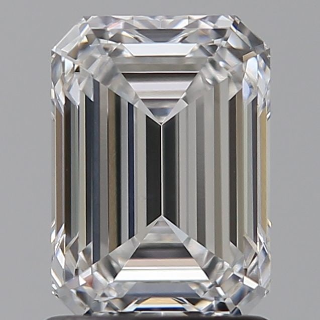 Loose Diamond - EMERALD 1.57ct E VVS1: Loose Diamond - EMERALD 1.57ct E VVS1 Source: This is a real non-mined Diamond that has been grown in a lab Shape: EMERALD Carats: 1.57 Color: E Clarity: VVS1 Certification: IGI Video: