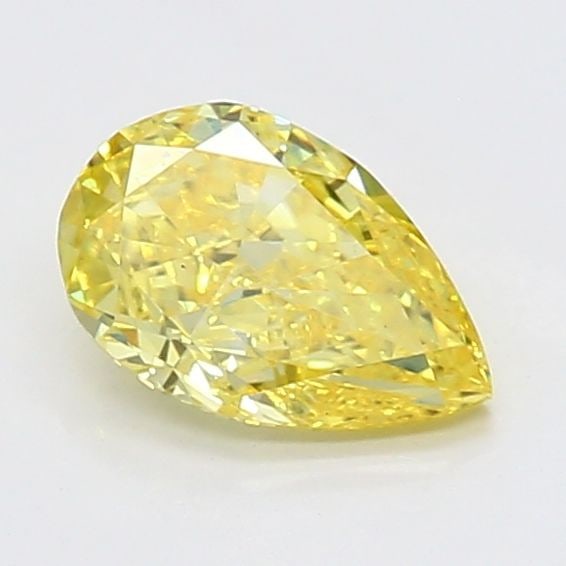 Loose Diamond - PEAR 0.46ct Fancy Vivid Yellow VS1: Loose Diamond - PEAR 0.46ct Fancy Vivid Yellow VS1 Source: This is a real non-mined Diamond that has been grown in a lab Shape: PEAR Carats: 0.46 Color: Fancy Vivid Yellow Certification: NONE Video: