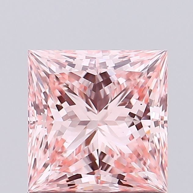 Loose Diamond - PRINCESS 1.14ct Fancy Intense Pink VS1: Loose Diamond - PRINCESS 1.14ct Fancy Intense Pink VS1 Source: This is a real non-mined Diamond that has been grown in a lab Shape: PRINCESS Carats: 1.14 Color: Fancy Intense Pink Certification: IGI V