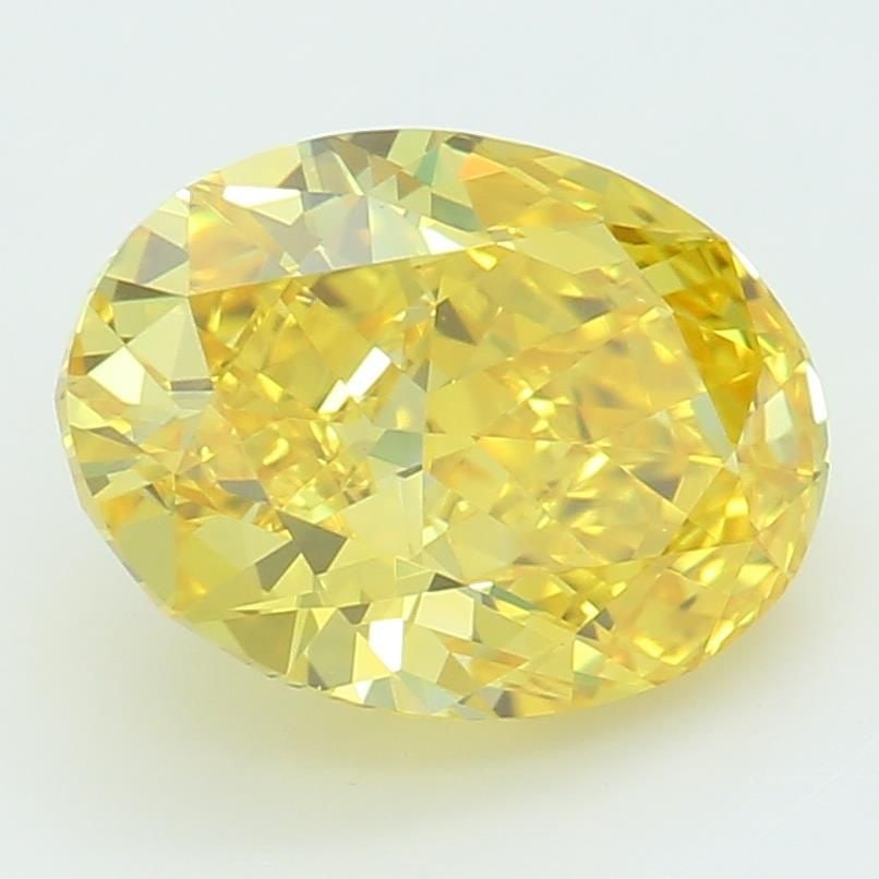 Loose Diamond - OVAL 1.36ct Fancy Vivid Yellow VS1: Loose Diamond - OVAL 1.36ct Fancy Vivid Yellow VS1 Source: This is a real non-mined Diamond that has been grown in a lab Shape: OVAL Carats: 1.36 Color: Fancy Vivid Yellow Certification: IGI Video: