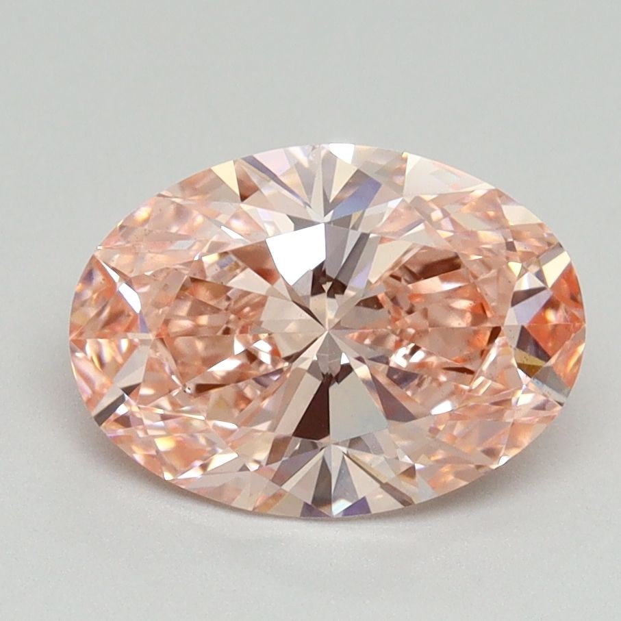 Loose Diamond - OVAL 2.03ct Fancy Vivid Pink VS1: Loose Diamond - OVAL 2.03ct Fancy Vivid Pink VS1 Source: This is a real non-mined Diamond that has been grown in a lab Shape: OVAL Carats: 2.03 Color: Fancy Vivid Pink Certification: IGI Video: