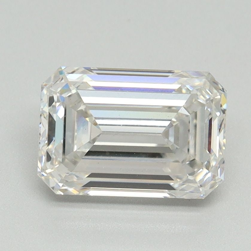 Loose Diamond - EMERALD 2.01ct F VS1: Loose Diamond - EMERALD 2.01ct F VS1 Source: This is a real non-mined Diamond that has been grown in a lab Shape: EMERALD Carats: 2.01 Color: F Clarity: VS1 Certification: NONE Video:
