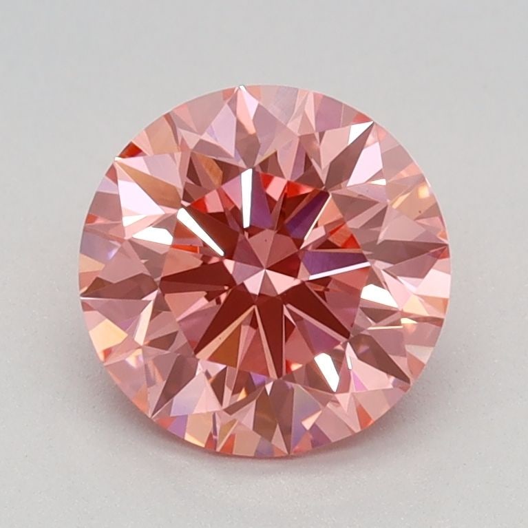 Ideal Loose Diamond - ROUND 1.16ct Fancy Vivid Pink VS1: Ideal Loose Diamond - ROUND 1.16ct Fancy Vivid Pink VS1 Source: This is a real non-mined Diamond that has been grown in a lab Shape: ROUND Carats: 1.16 Color: Fancy Vivid Pink Certification: IGI Video