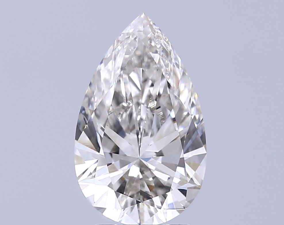 Loose Diamond - PEAR 3.08ct I SI1: Loose Diamond - PEAR 3.08ct I SI1 Source: This is a real non-mined Diamond that has been grown in a lab Shape: PEAR Carats: 3.08 Color: I Clarity: SI1 Certification: NONE Video: