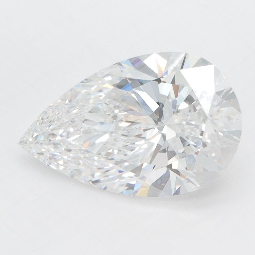 Loose Diamond - PEAR 3.08ct D VVS1: Loose Diamond - PEAR 3.08ct D VVS1 Source: This is a real non-mined Diamond that has been grown in a lab Shape: PEAR Carats: 3.08 Color: D Clarity: VVS1 Certification: GIA Video: