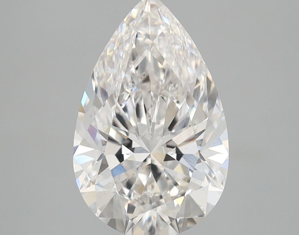 Loose Diamond - PEAR 2.08ct F VS1: Loose Diamond - PEAR 2.08ct F VS1 Source: This is a real non-mined Diamond that has been grown in a lab Shape: PEAR Carats: 2.08 Color: F Clarity: VS1 Certification: IGI Video: