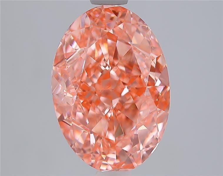 Loose Diamond - OVAL 3.57ct Fancy Vivid Pink VS1: Loose Diamond - OVAL 3.57ct Fancy Vivid Pink VS1 Source: This is a real non-mined Diamond that has been grown in a lab Shape: OVAL Carats: 3.57 Color: Fancy Vivid Pink Certification: IGI Video: