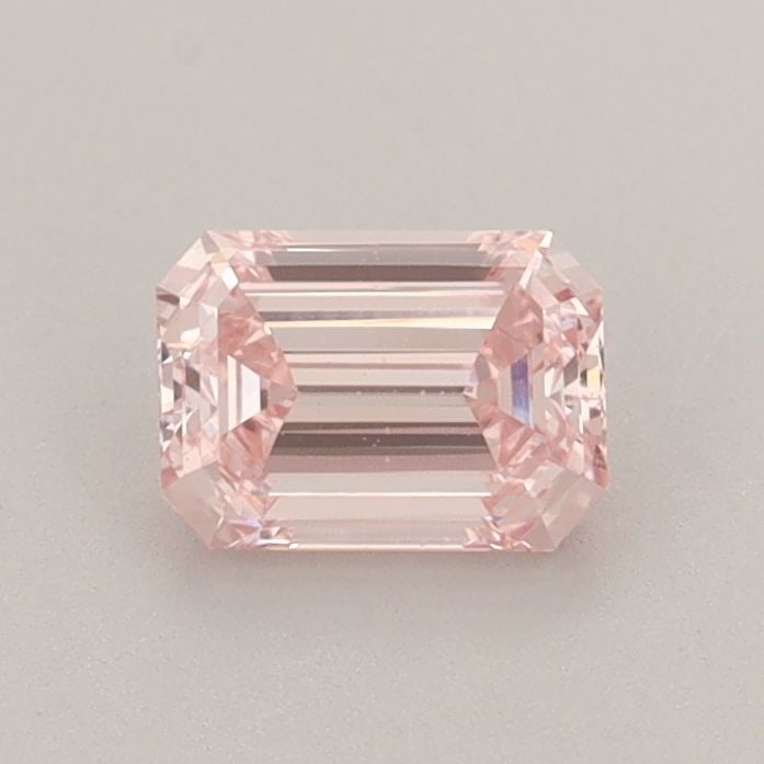 Loose Diamond - EMERALD 0.58ct Fancy Intense Pink VS1: Loose Diamond - EMERALD 0.58ct Fancy Intense Pink VS1 Source: This is a real non-mined Diamond that has been grown in a lab Shape: EMERALD Carats: 0.58 Color: Fancy Intense Pink Certification: IGI Vid