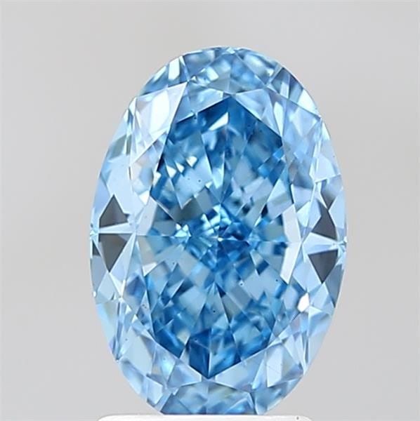 Loose Diamond - OVAL 2.23ct Fancy Vivid Blue VS1: Loose Diamond - OVAL 2.23ct Fancy Vivid Blue VS1 Source: This is a real non-mined Diamond that has been grown in a lab Shape: OVAL Carats: 2.23 Color: Fancy Vivid Blue Certification: IGI Video: