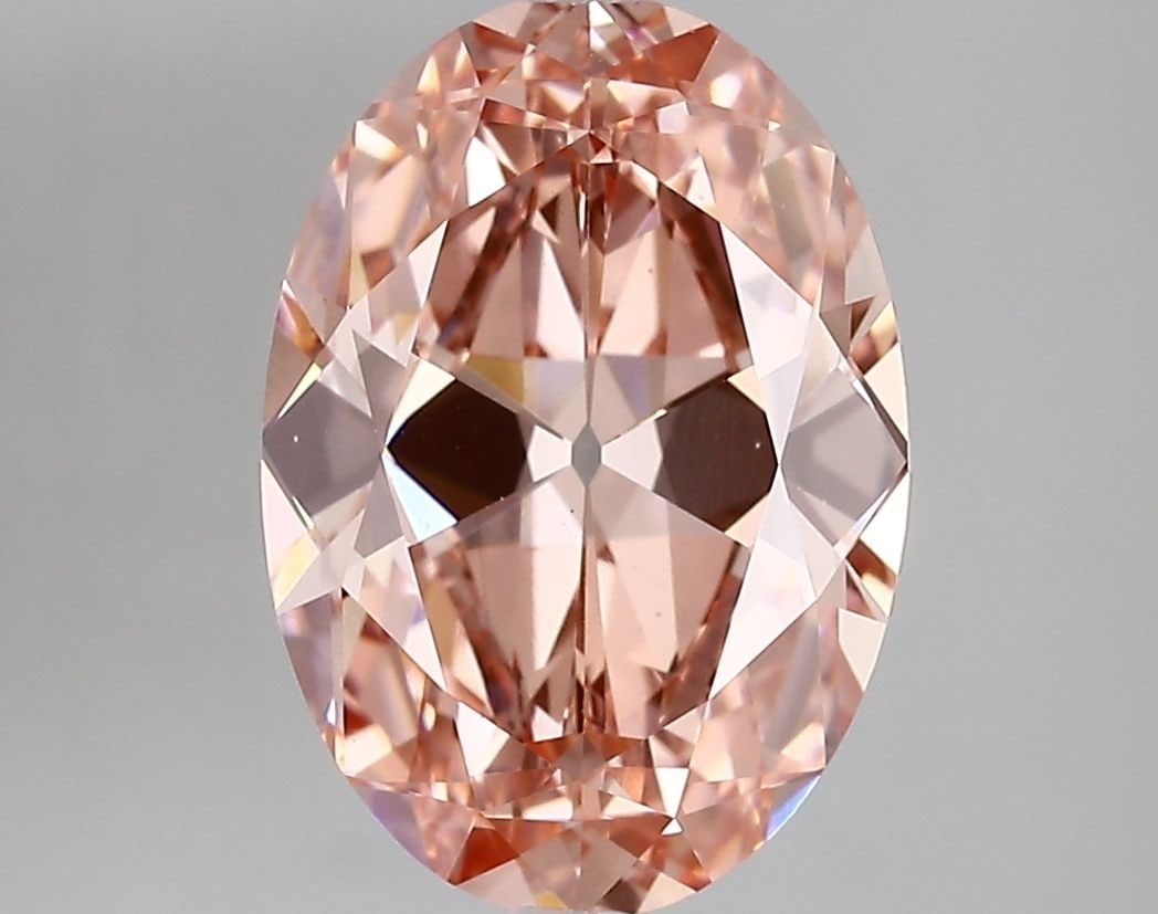Loose Diamond - OVAL 3.44ct Fancy Vivid Pink VVS2: Loose Diamond - OVAL 3.44ct Fancy Vivid Pink VVS2 Source: This is a real non-mined Diamond that has been grown in a lab Shape: OVAL Carats: 3.44 Color: Fancy Vivid Pink Certification: IGI Video: