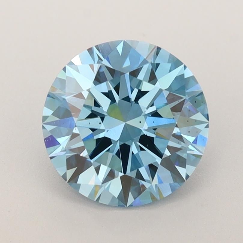 Ideal Loose Diamond - ROUND 1.75ct Fancy Vivid Blue VS2: Ideal Loose Diamond - ROUND 1.75ct Fancy Vivid Blue VS2 Source: This is a real non-mined Diamond that has been grown in a lab Shape: ROUND Carats: 1.75 Color: Fancy Vivid Blue Certification: IGI Video