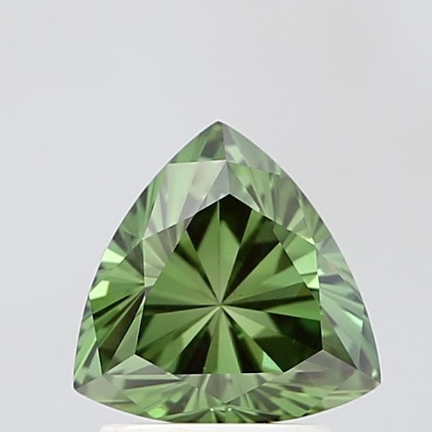 Loose Diamond - TRILLIANT 1.58ct Green VS1: Loose Diamond - TRILLIANT 1.58ct Green VS1 Source: This is a real non-mined Diamond that has been grown in a lab Shape: TRILLIANT Carats: 1.58 Color: Green Certification: NONE Video: