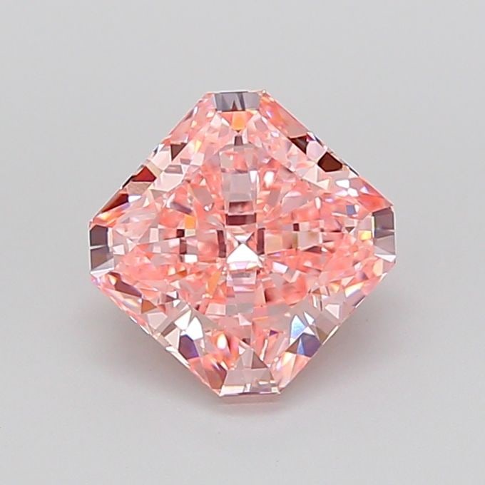 Loose Diamond - SQUARE RADIANT 2.72ct Fancy Vivid Pink VS1: Loose Diamond - SQUARE RADIANT 2.72ct Fancy Vivid Pink VS1 Source: This is a real non-mined Diamond that has been grown in a lab Shape: SQUARE RADIANT Carats: 2.72 Color: Fancy Vivid Pink Certificatio