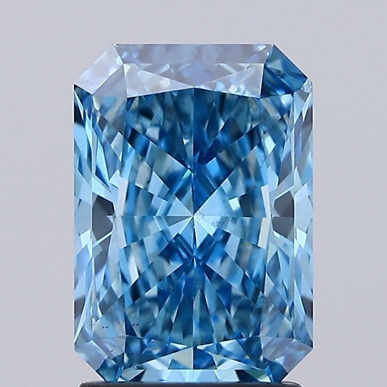 Loose Diamond - RADIANT 2.01ct Fancy Vivid Blue SI1 (1 of 1)