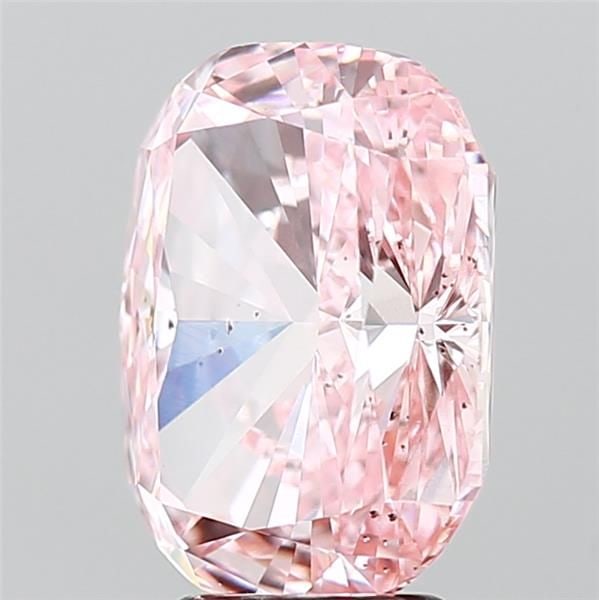 Loose Diamond - CUSHION BRILLIANT 5.21ct Fancy Intense Pink SI1: Loose Diamond - CUSHION BRILLIANT 5.21ct Fancy Intense Pink SI1 Source: This is a real non-mined Diamond that has been grown in a lab Shape: CUSHION BRILLIANT Carats: 5.21 Color: Fancy Intense Pink Ce
