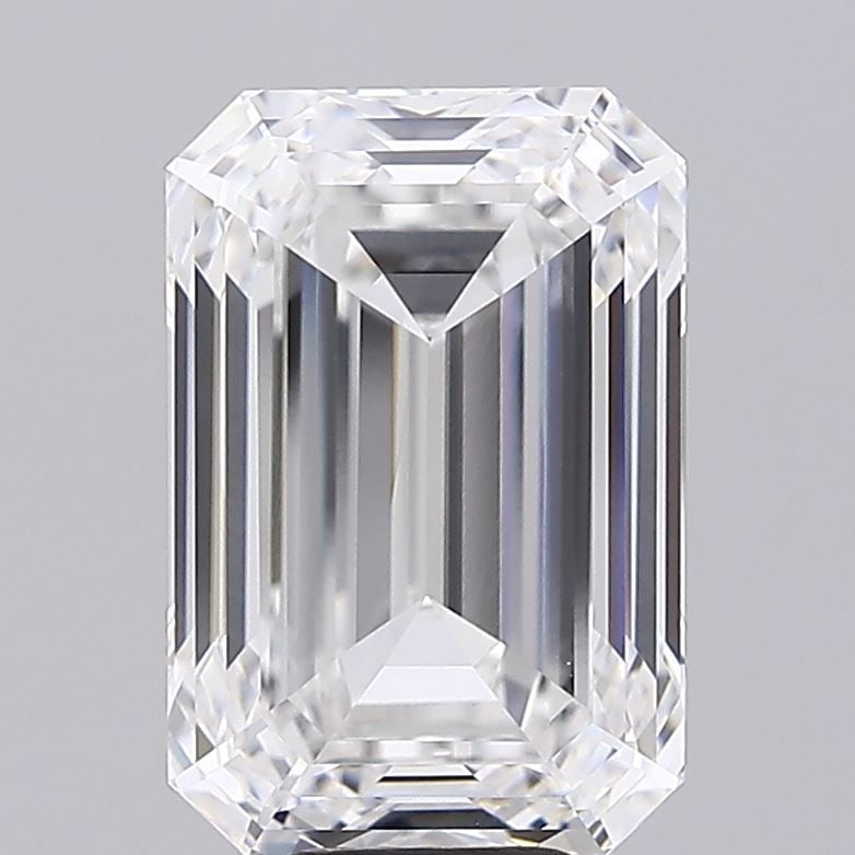 Loose Diamond - EMERALD 9.01ct F VVS2: Loose Diamond - EMERALD 9.01ct F VVS2 Source: This is a real non-mined Diamond that has been grown in a lab Shape: EMERALD Carats: 9.01 Color: F Clarity: VVS2 Certification: GIA Video: Video Link