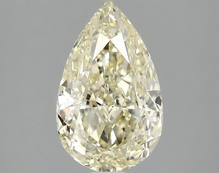Loose Diamond - PEAR 2.03ct Fancy Intense Yellow VS2: Loose Diamond - PEAR 2.03ct Fancy Intense Yellow VS2 Source: This is a real non-mined Diamond that has been grown in a lab Shape: PEAR Carats: 2.03 Color: Fancy Intense Yellow Certification: IGI Video