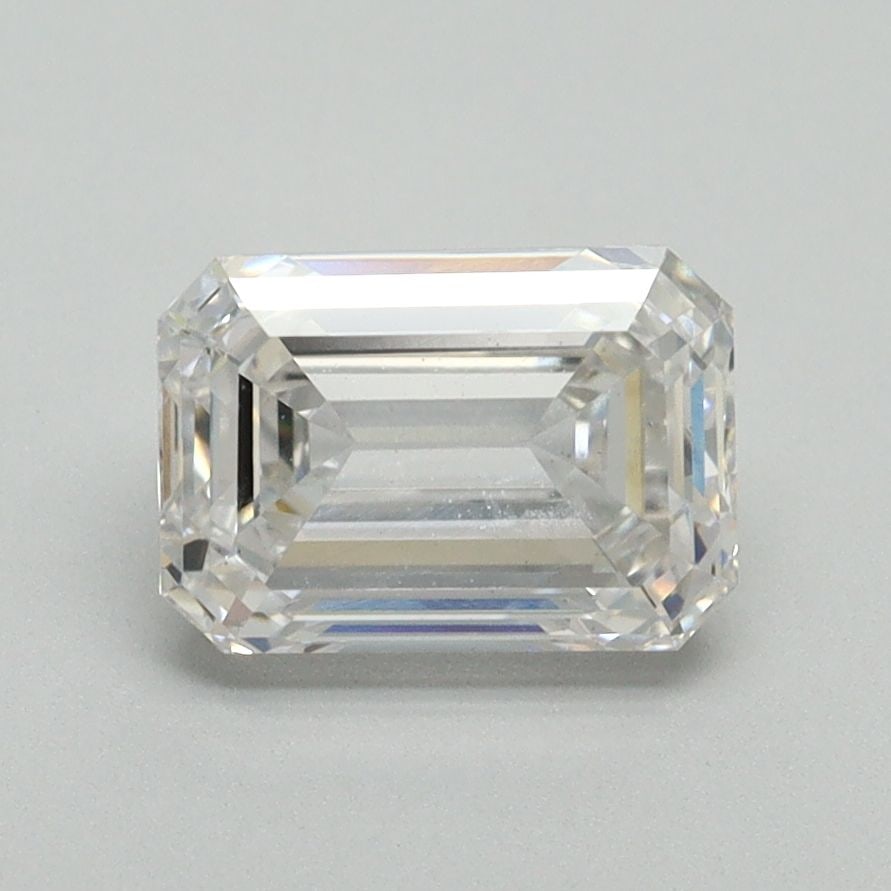 Loose Diamond - EMERALD 1.62ct E VS1: Loose Diamond - EMERALD 1.62ct E VS1 Source: This is a real non-mined Diamond that has been grown in a lab Shape: EMERALD Carats: 1.62 Color: E Clarity: VS1 Certification: NONE Video: