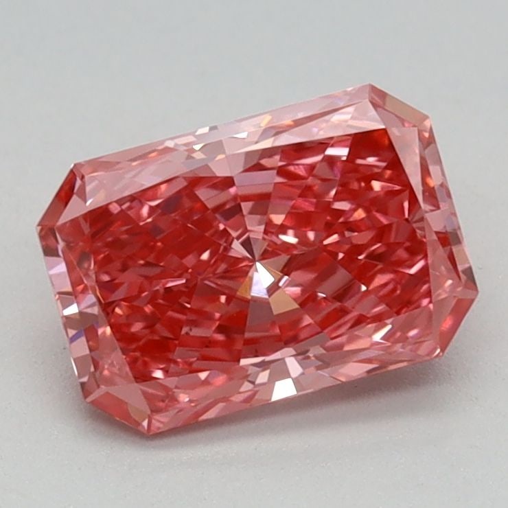 Loose Diamond - RADIANT 0.91ct Fancy Vivid Pink VVS2 (1 of 1)