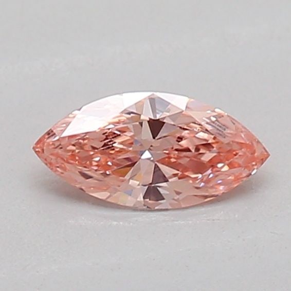 Loose Diamond - MARQUISE 0.18ct Fancy Intense Brownish Pink VVS2: Loose Diamond - MARQUISE 0.18ct Fancy Intense Brownish Pink VVS2 Source: This is a real non-mined Diamond that has been grown in a lab Shape: MARQUISE Carats: 0.18 Color: Fancy Intense Brownish Pink C