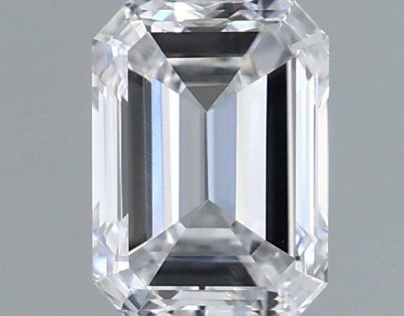 Loose Diamond - EMERALD 1.1ct D VVS2: Loose Diamond - EMERALD 1.1ct D VVS2 Source: This is a real non-mined Diamond that has been grown in a lab Shape: EMERALD Carats: 1.1 Color: D Clarity: VVS2 Certification: IGI Video: