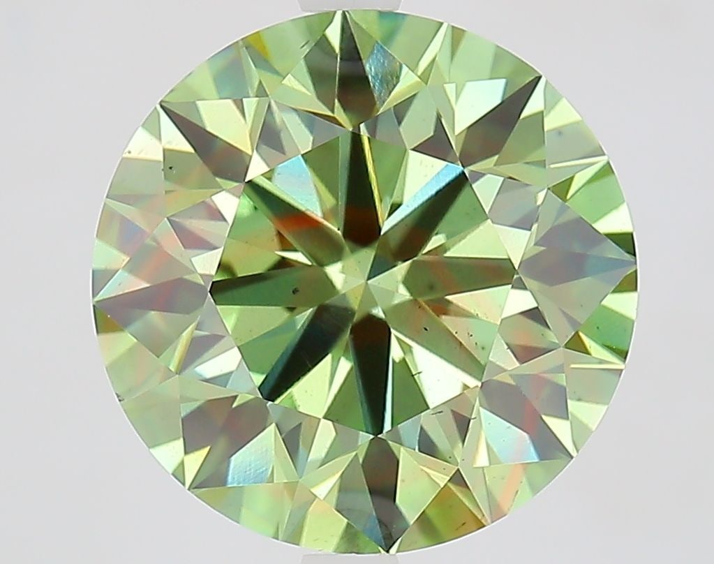 Ideal Loose Diamond - ROUND 6.02ct Fancy Intense Green VS2: Ideal Loose Diamond - ROUND 6.02ct Fancy Intense Green VS2 Source: This is a real non-mined Diamond that has been grown in a lab Shape: ROUND Carats: 6.02 Color: Fancy Intense Green Certification: IGI