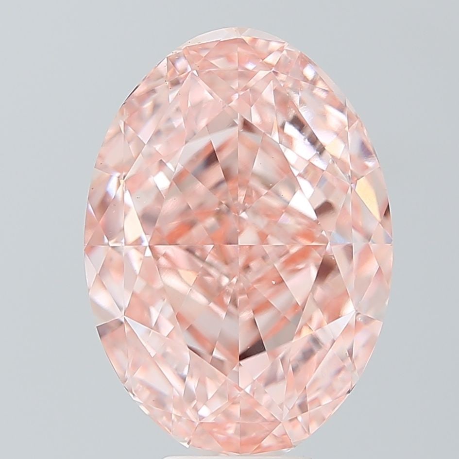 Loose Diamond - OVAL 10.07ct Fancy Vivid Pink VS1: Loose Diamond - OVAL 10.07ct Fancy Vivid Pink VS1 Source: This is a real non-mined Diamond that has been grown in a lab Shape: OVAL Carats: 10.07 Color: Fancy Vivid Pink Certification: IGI Video: