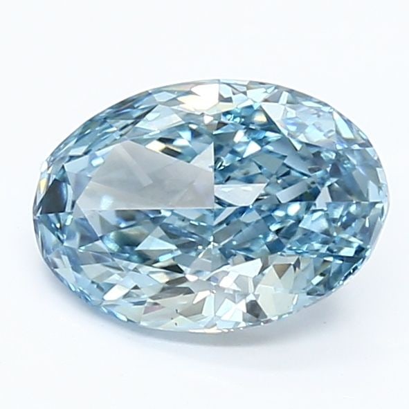 Loose Diamond - OVAL 1.55ct Fancy Vivid Blue VS1: Loose Diamond - OVAL 1.55ct Fancy Vivid Blue VS1 Source: This is a real non-mined Diamond that has been grown in a lab Shape: OVAL Carats: 1.55 Color: Fancy Vivid Blue Certification: IGI Video: