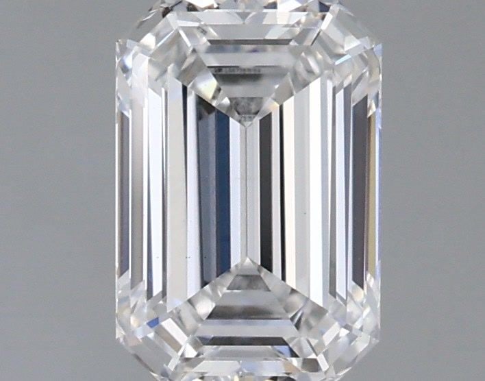 Loose Diamond - EMERALD 1.17ct D VS2: Loose Diamond - EMERALD 1.17ct D VS2 Source: This is a real non-mined Diamond that has been grown in a lab Shape: EMERALD Carats: 1.17 Color: D Clarity: VS2 Certification: IGI Video: