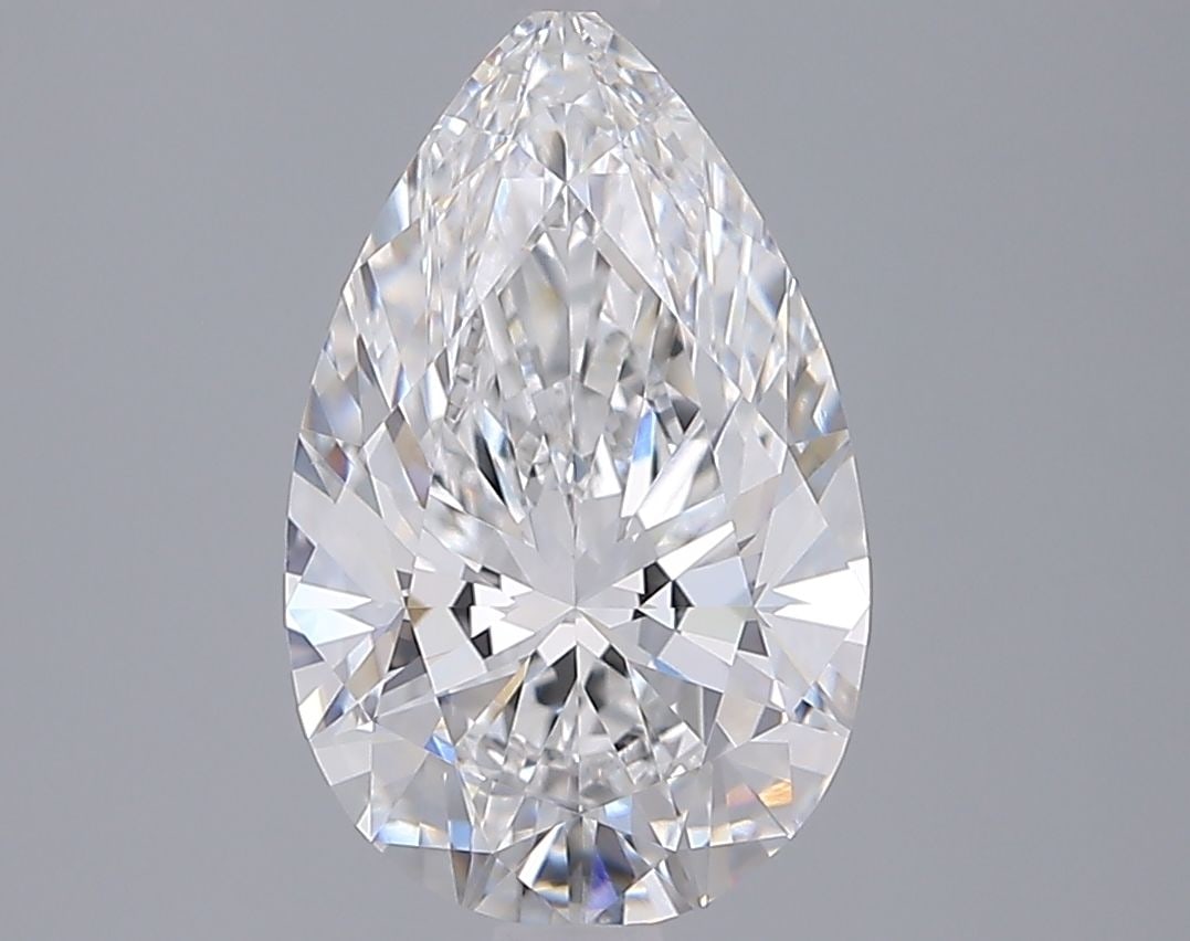 Loose Diamond - PEAR 2.56ct E VVS1: Loose Diamond - PEAR 2.56ct E VVS1 Source: This is a real non-mined Diamond that has been grown in a lab Shape: PEAR Carats: 2.56 Color: E Clarity: VVS1 Certification: IGI Additional images available