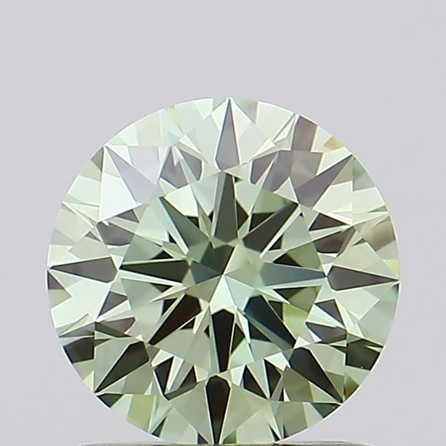 Ideal Loose Diamond - ROUND 1.07ct Fancy Intense Green VVS2 (1 of 1)