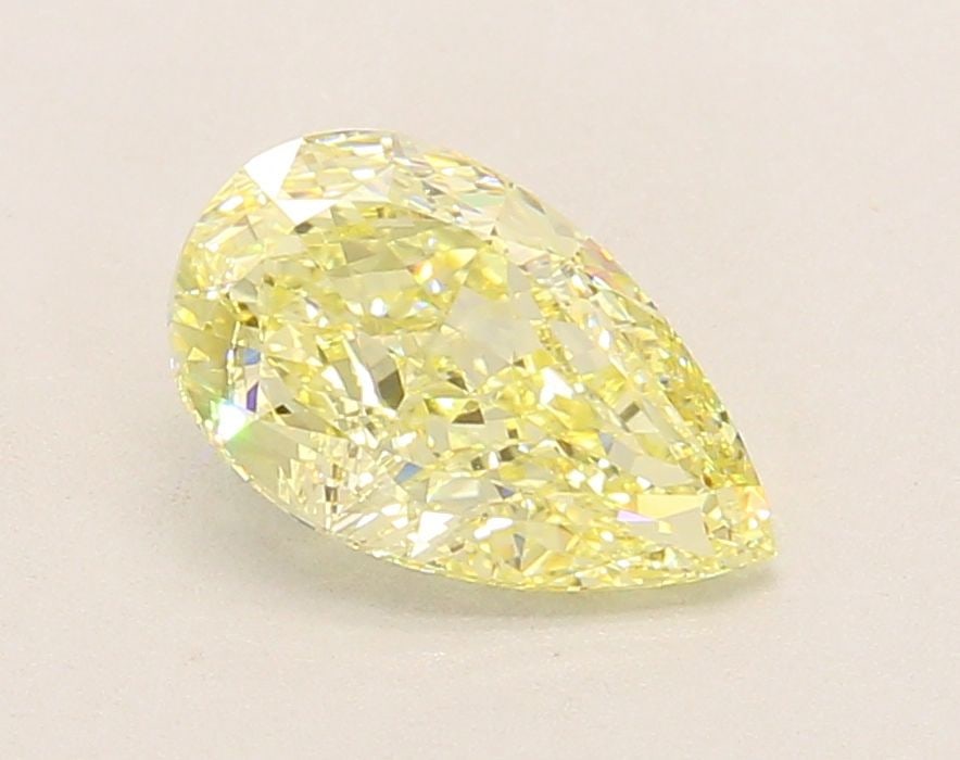Loose Diamond - PEAR 1.6ct Fancy Yellow VVS2: Loose Diamond - PEAR 1.6ct Fancy Yellow VVS2 Source: This is a real non-mined Diamond that has been grown in a lab Shape: PEAR Carats: 1.6 Color: Fancy Yellow Certification: IGI Video: