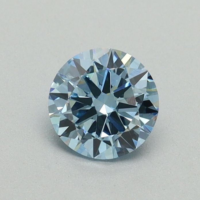Loose Diamond - ROUND 0.51ct Fancy Vivid Blue VS1: Loose Diamond - ROUND 0.51ct Fancy Vivid Blue VS1 Source: This is a real non-mined Diamond that has been grown in a lab Shape: ROUND Carats: 0.51 Color: Fancy Vivid Blue Certification: IGI Video: