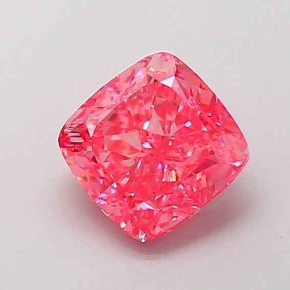 Loose Diamond - CUSHION MODIFIED 1.47ct Fancy Vivid Pink VS1: Loose Diamond - CUSHION MODIFIED 1.47ct Fancy Vivid Pink VS1 Source: This is a real non-mined Diamond that has been grown in a lab Shape: CUSHION MODIFIED Carats: 1.47 Color: Fancy Vivid Pink Certific
