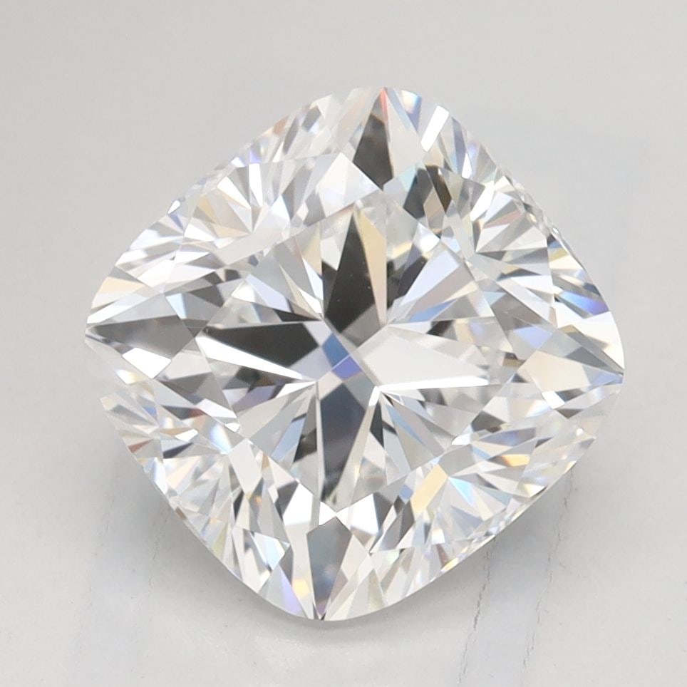 Loose Diamond - CUSHION BRILLIANT 2.39ct D VVS1: Loose Diamond - CUSHION BRILLIANT 2.39ct D VVS1 Source: This is a real non-mined Diamond that has been grown in a lab Shape: CUSHION BRILLIANT Carats: 2.39 Color: D Clarity: VVS1 Certification: GCAL V