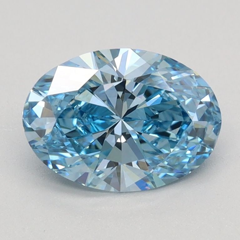 Loose Diamond - OVAL 1.04ct Fancy Vivid Blue VVS2: Loose Diamond - OVAL 1.04ct Fancy Vivid Blue VVS2 Source: This is a real non-mined Diamond that has been grown in a lab Shape: OVAL Carats: 1.04 Color: Fancy Vivid Blue Certification: IGI Additional i