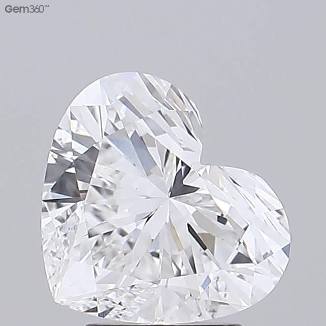 Loose Diamond - HEART 2.53ct E VS1: Loose Diamond - HEART 2.53ct E VS1 Source: This is a real non-mined Diamond that has been grown in a lab Shape: HEART Carats: 2.53 Color: E Clarity: VS1 Certification: IGI Video:
