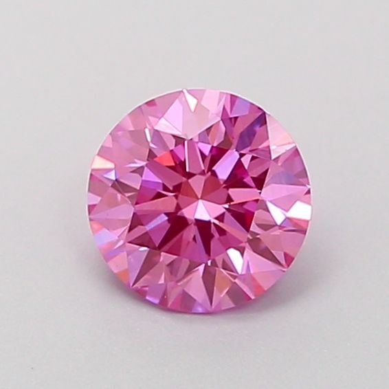 Loose Diamond - ROUND 0.51ct Fancy Vivid Pink VS1 (1 of 1)