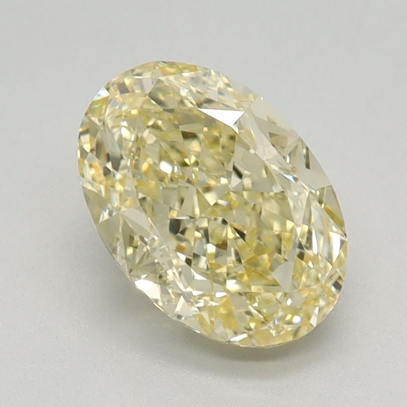 Loose Diamond - OVAL 1.29ct Fancy Intense Yellow VS1: Loose Diamond - OVAL 1.29ct Fancy Intense Yellow VS1 Source: This is a real non-mined Diamond that has been grown in a lab Shape: OVAL Carats: 1.29 Color: Fancy Intense Yellow Certification: IGI Video