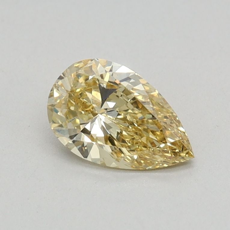 Loose Diamond - PEAR 0.35ct Fancy Intense Yellow VS2: Loose Diamond - PEAR 0.35ct Fancy Intense Yellow VS2 Source: This is a real non-mined Diamond that has been grown in a lab Shape: PEAR Carats: 0.35 Color: Fancy Intense Yellow Certification: IGI Video